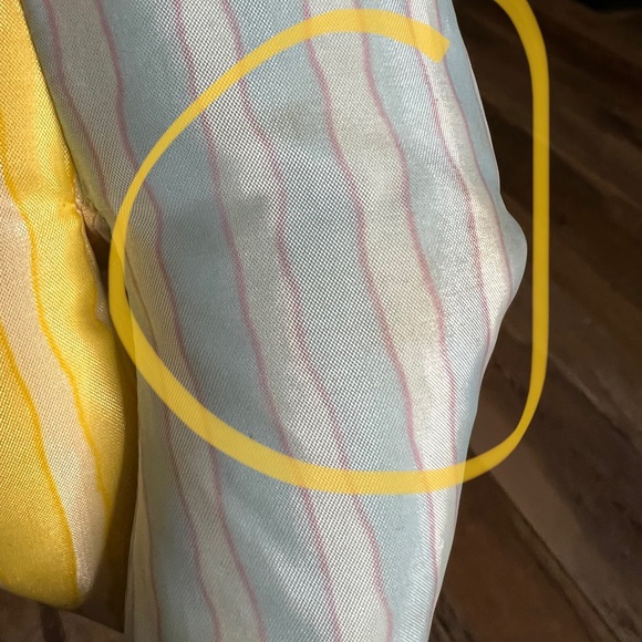 Yellow and Blue Striped Jester Doll - Picture 9 of 10